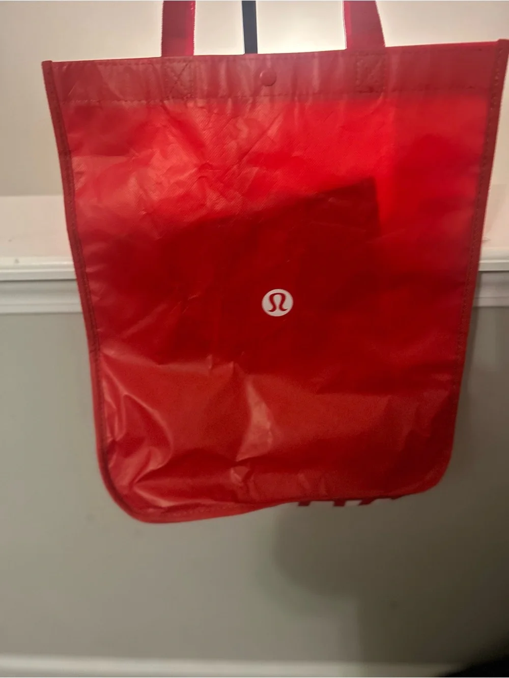lululemon athletica Red Tote Satchel